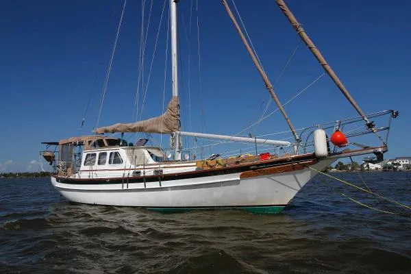 Slide: The Image of Cabo Rico 38 Pilothouse Cutter 1999 - 0