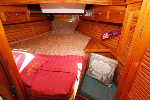 Slide: The Image of Cabo Rico 38 Pilothouse Cutter 1999 - 6