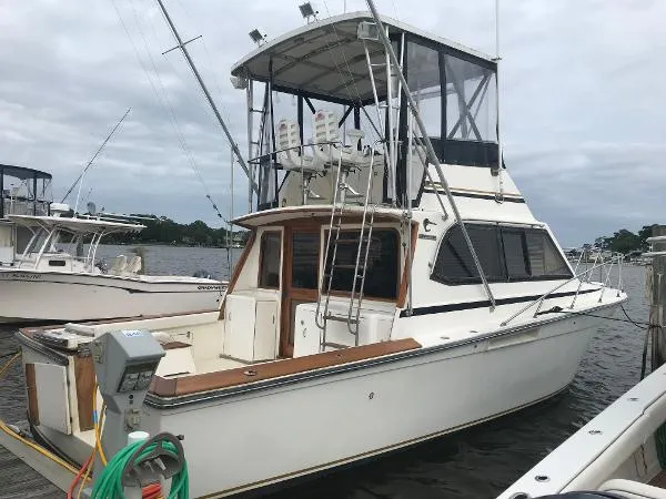 Slide: The Image of Egg Harbor 35 Sport Fisherman 1988 - 0