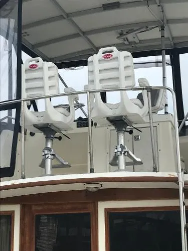 Slide: The Image of Egg Harbor 35 Sport Fisherman 1988 - 1