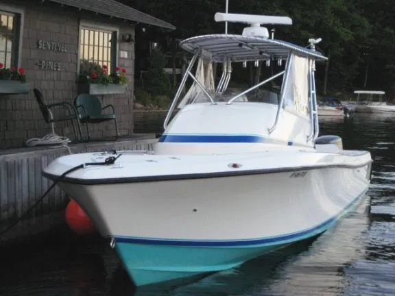 Slide: The Image of Contender 31 Fish Around Console Cuddy 1999 - 1