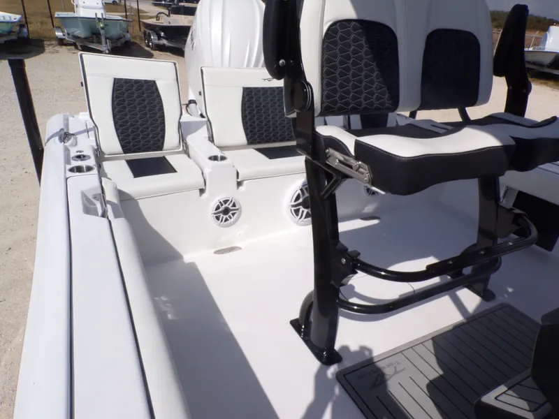 Slide: The Image of Interior of 2026 Tidewater 2500 Carolina Bay with seating. - 8