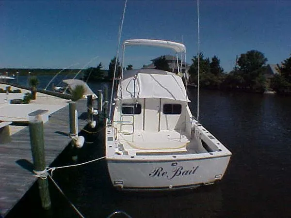 Slide: The Image of Bertram 28 Flybridge CRUISER 1973 - 3