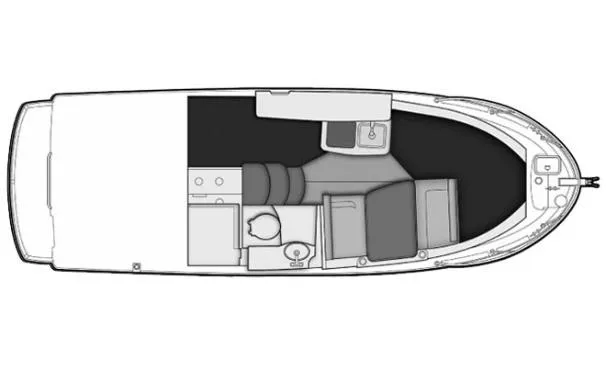 Slide: The Image of Bayliner 266 Discovery 2011 - 8