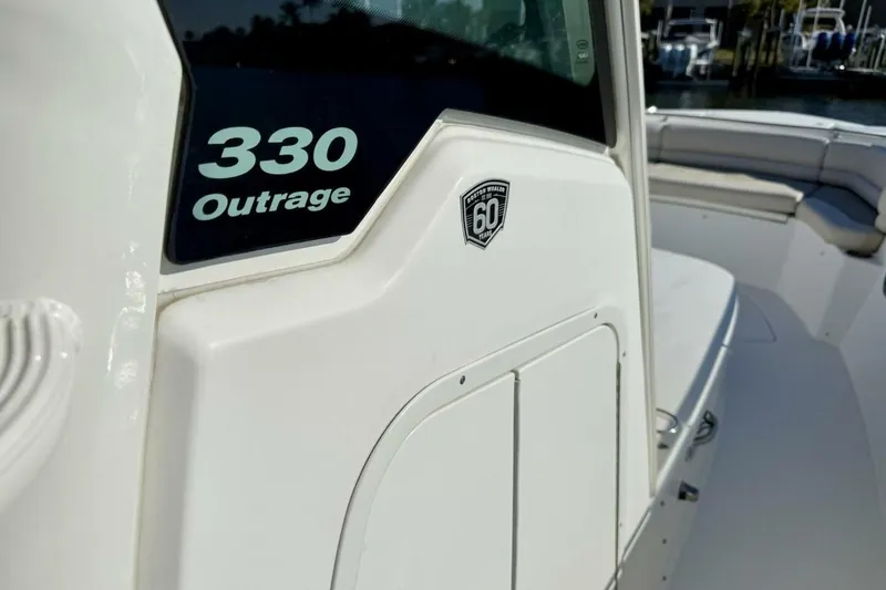 Slide: The Image of 2018 Boston Whaler 330 Outrage - Companionway - 24