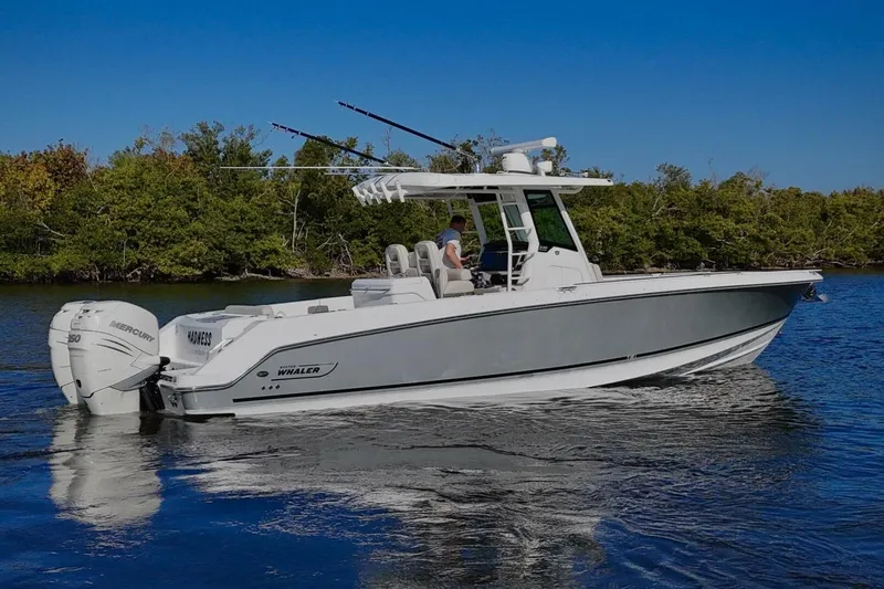 Slide: The Image of 2018 Boston Whaler 330 Outrage - Profile - 49