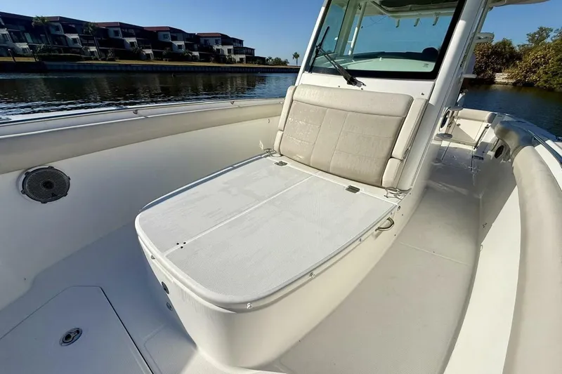 Slide: The Image of 2018 Boston Whaler 330 Outrage - Profile - Foredeck Seating - 5