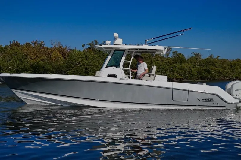 Slide: The Image of 2018 Boston Whaler 330 Outrage - Profile - 52