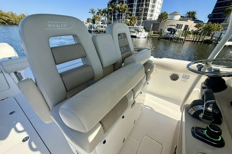 Slide: The Image of 2018 Boston Whaler 330 Outrage - Helm - 8