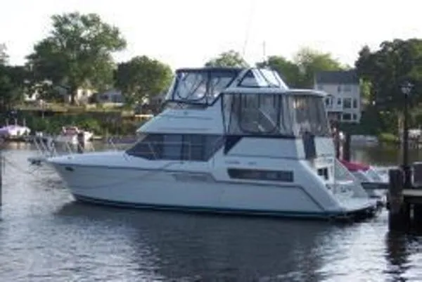 Slide: The Image of Carver Yachts 355 Aft Cabin 1995 - 1