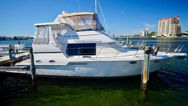 Slide: The Image of Carver Yachts 404 Aft Cabin 1999 - 0