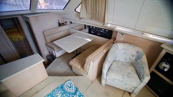 Slide: The Image of Carver Yachts 404 Aft Cabin 1999 - 11