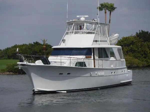 Slide: The Image of Hatteras 58 Yacht Fisherman 1977 - 1