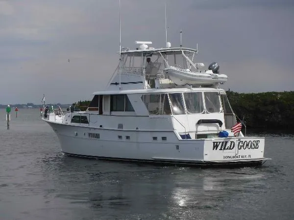 Slide: The Image of Hatteras 58 Yacht Fisherman 1977 - 2