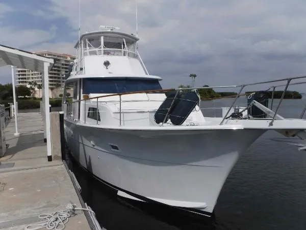 Slide: The Image of Hatteras 58 Yacht Fisherman 1977 - 3
