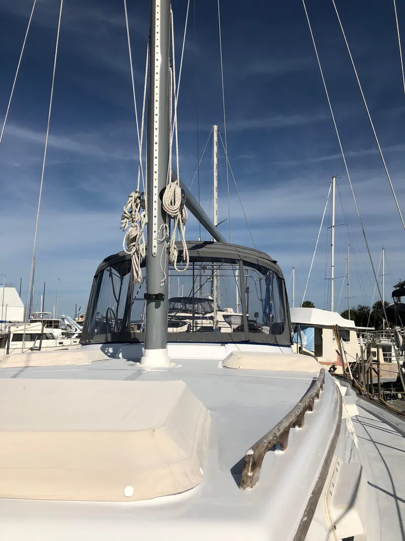 Slide: The Image of Endeavour Center Cockpit Sailboat 1984 - 2