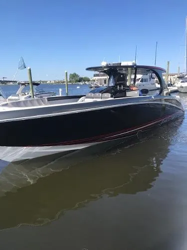 Slide: The Image of Mystic Powerboats M4200 2018 - 7