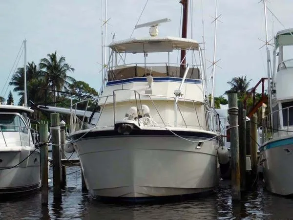 Slide: The Image of Hatteras 43 Convertible 1981 - 2