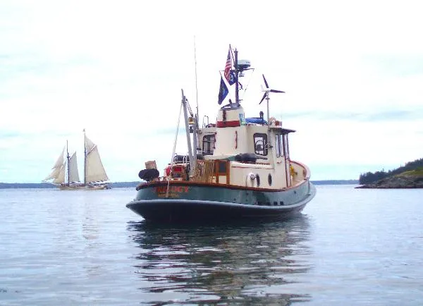 Slide: The Image of Benford Tug 1984 - 1