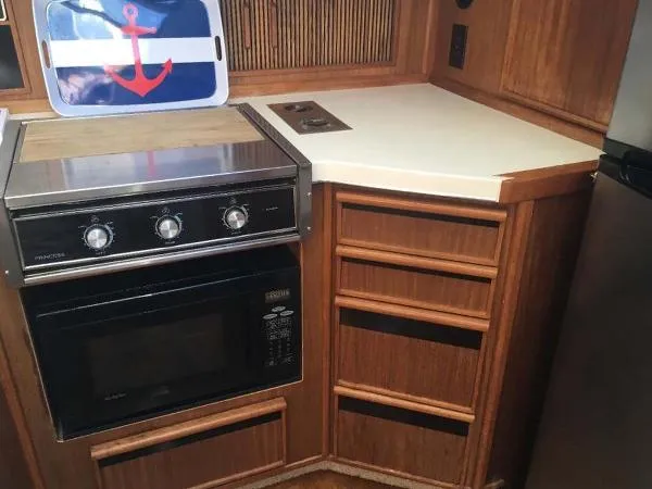 Slide: The Image of Sea Ray 415 Aft Cabin 1988 - 9