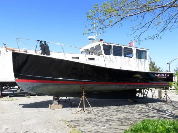 Slide: The Image of H&H Marine Osmond Beal Lobsterboat 1988 - 0