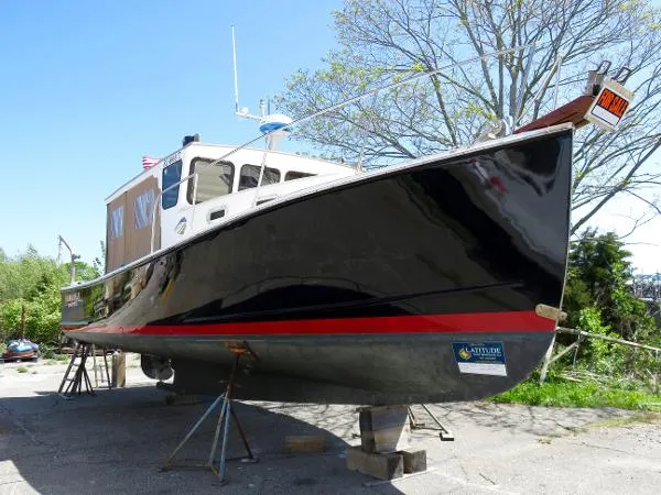 Slide: The Image of H&H Marine Osmond Beal Lobsterboat 1988 - 1