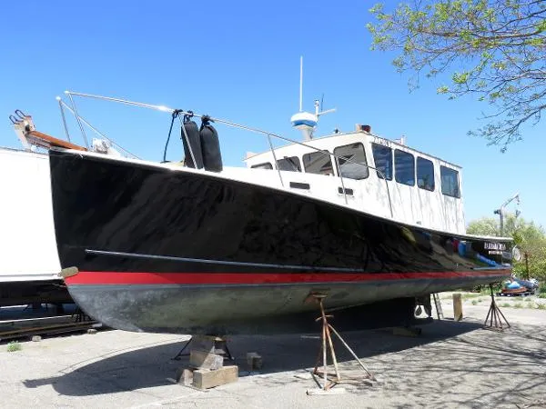 Slide: The Image of H&H Marine Osmond Beal Lobsterboat 1988 - 3