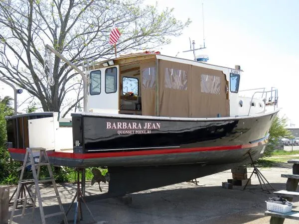 Slide: The Image of H&H Marine Osmond Beal Lobsterboat 1988 - 4