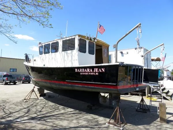 Slide: The Image of H&H Marine Osmond Beal Lobsterboat 1988 - 5