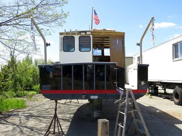 Slide: The Image of H&H Marine Osmond Beal Lobsterboat 1988 - 6