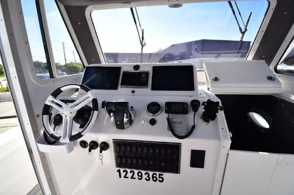 Slide: The Image of Twin Vee 36 Pilothouse 2011 - 11