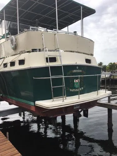 Slide: The Image of Mainship 40 Double Cabin Motor Yacht 1984 - 5