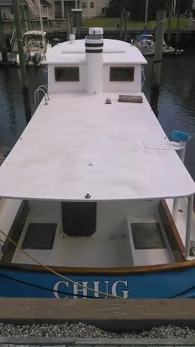 Slide: The Image of Custom Echo 38 Tug/Trawler 1988 - 7