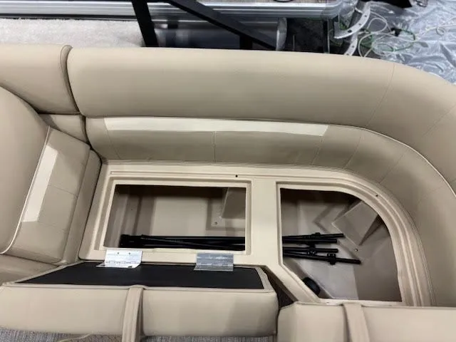 Slide: The Image of Interior of Godfrey EX2286SBX 2026 with storage compartments. - 15