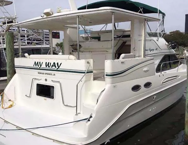 Slide: The Image of Sea Ray 38 Aft Cabin MY 2000 - 0