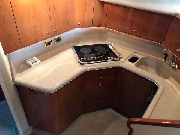 Slide: The Image of Sea Ray 38 Aft Cabin MY 2000 - 9