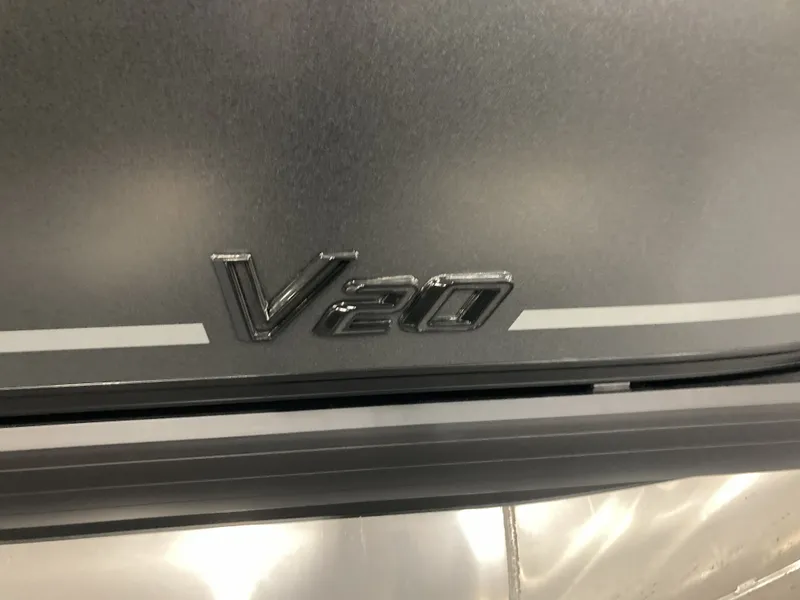 Slide: The Image of Viaggio V20U 2026 emblem on silver background. - 19