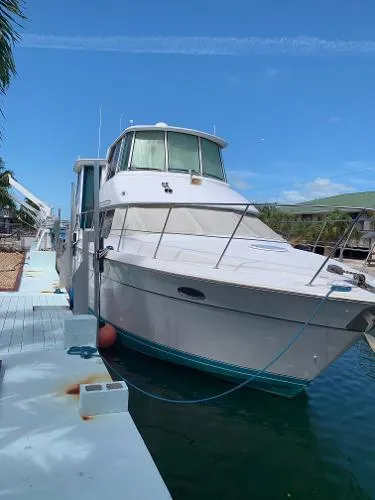 Slide: The Image of Carver Yachts 500 Cockpit Motor Yacht 1997 - 1