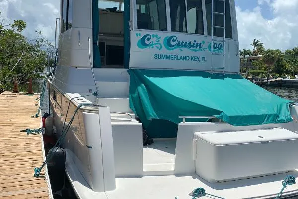 Slide: The Image of Carver Yachts 500 Cockpit Motor Yacht 1997 - 2