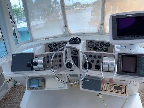 Slide: The Image of Carver Yachts 500 Cockpit Motor Yacht 1997 - 7