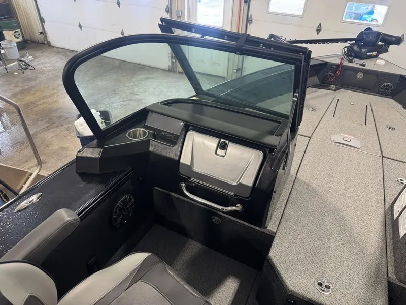 Slide: The Image of Interior view of Lund Pro-V 2075 Sport 2026 boat. - 7