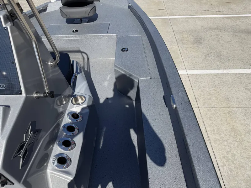 Slide: The Image of Interior view of Xpress H20B boat, model year 2026. - 21