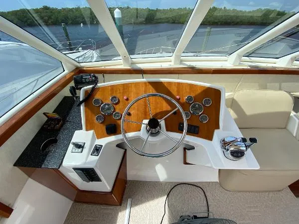 Slide: The Image of Sandpiper BUILT BY VADERBUILT YACHTS IN KENTUCKY 53 ENCLOSED FLY 2008 - 11