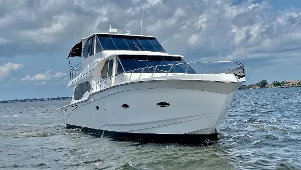 Slide: The Image of Sandpiper BUILT BY VADERBUILT YACHTS IN KENTUCKY 53 ENCLOSED FLY 2008 - 5