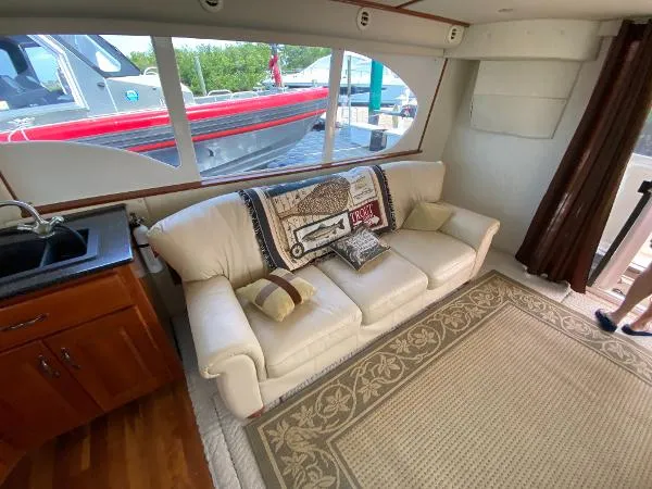 Slide: The Image of Sandpiper BUILT BY VADERBUILT YACHTS IN KENTUCKY 53 ENCLOSED FLY 2008 - 9