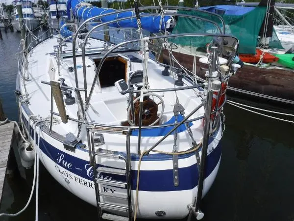 Slide: The Image of Corbin Pilothouse Cutter 1989 - 6