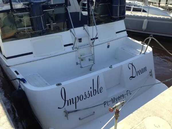 Slide: The Image of Tollycraft Cockpit Motor Yacht 1995 - 3