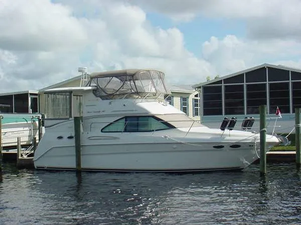 Slide: The Image of Sea Ray 370 Aft Cabin 1997 - 0