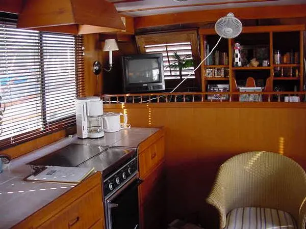 Slide: The Image of DeFever Trunk Cabin by Tiger Marine 1988 - 2