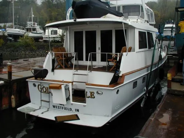 Slide: The Image of Ocean Alexander Cockpit Motor Yacht 1987 - 1